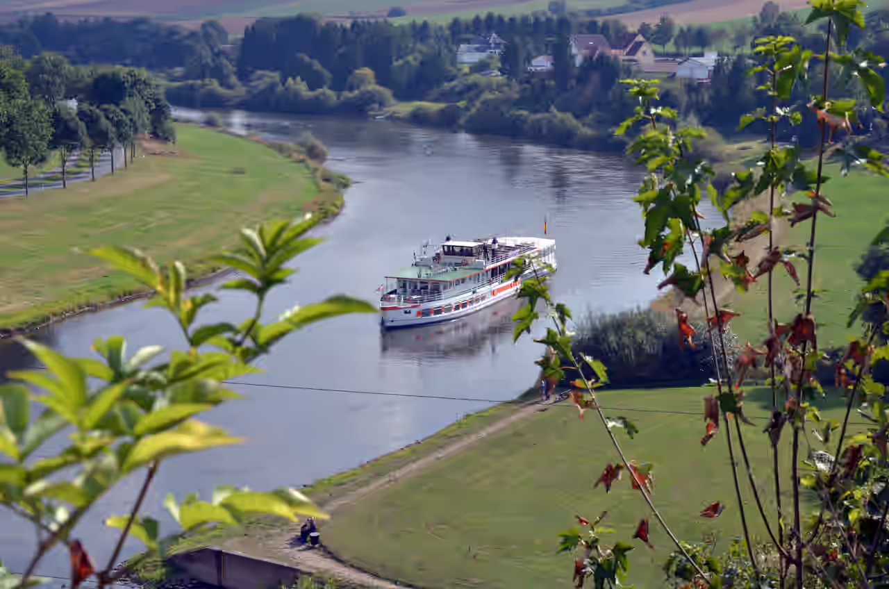 Schiffsfahrt auf der Weser