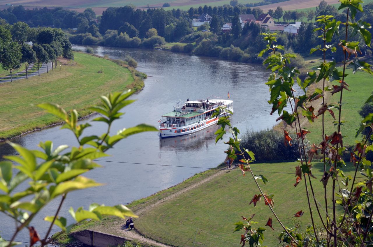 Schiffsfahrt auf der Weser