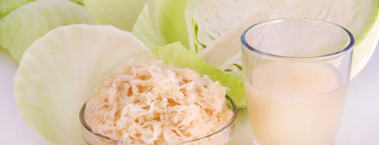 Sauerkraut und Saft