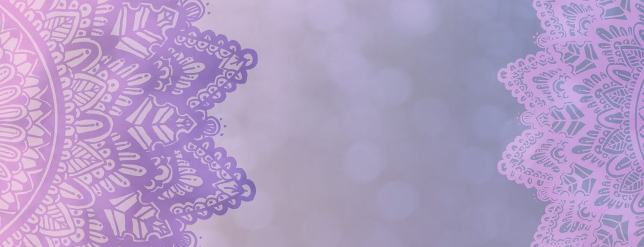 Ein Bild in lila Tönen einer Lebensblume