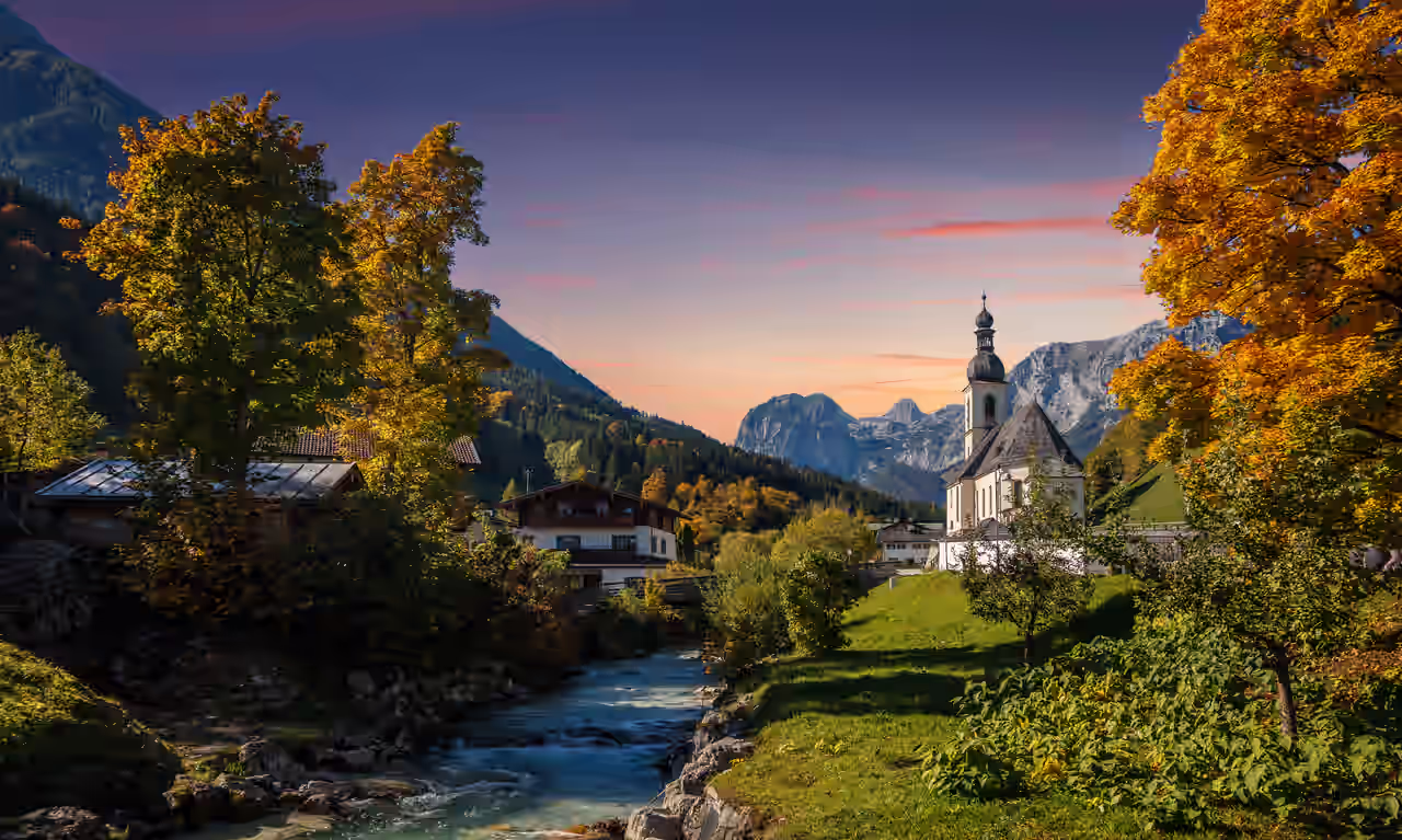 Wellnessurlaub im Berchtesgadener Land mit Blick auf die Alpen erleben