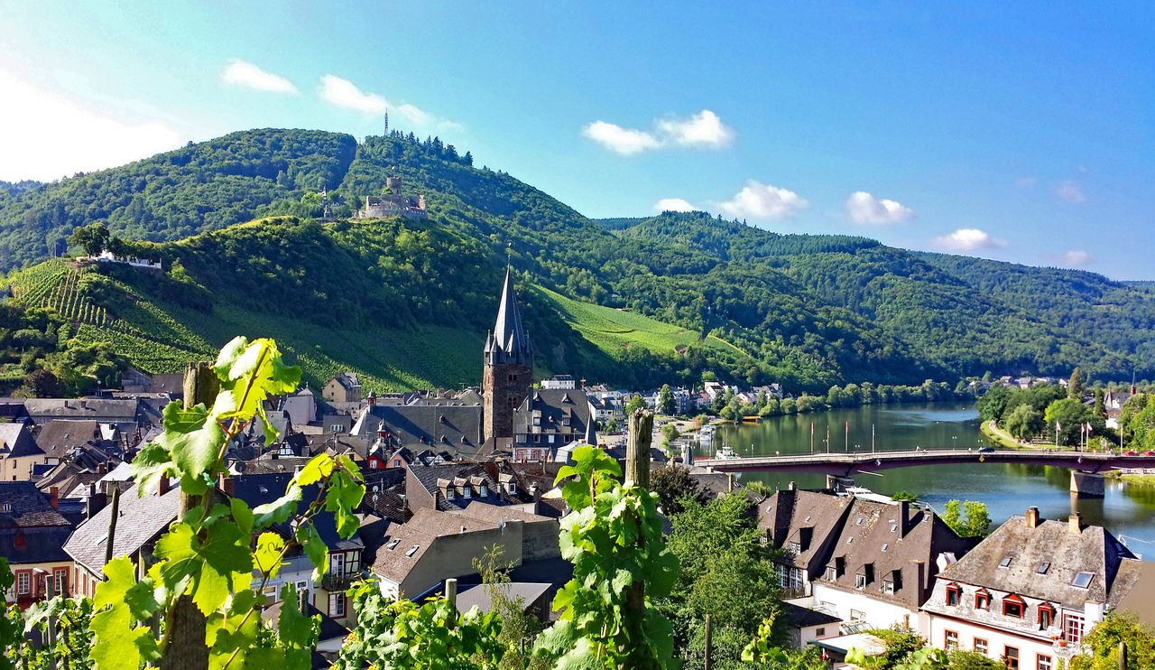 Ausblick auf Bernkastel in Rheinland-Pfalz
