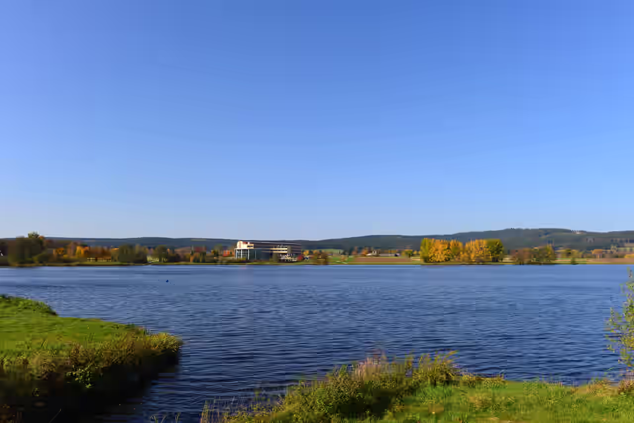 Blick auf den Weißenstädter See