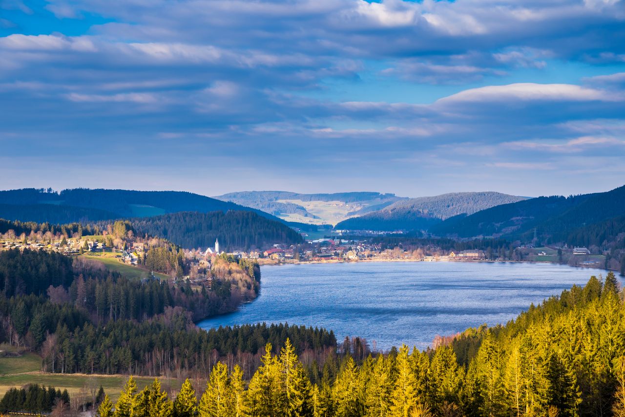 Panoramablick über den Südschwarzwald