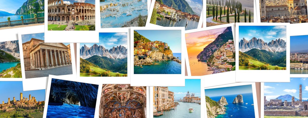 Bunte Häuser der Cinque Terre an der Steilküste mit Blick aufs Meer