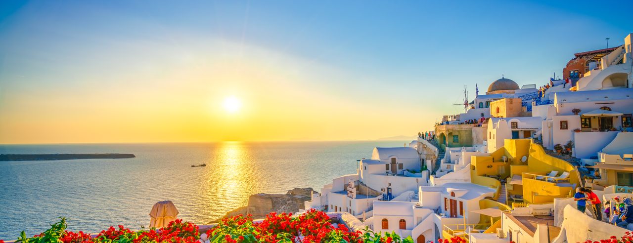 Den Sonnenaufgang in Griechenland beim Kurzrurlaub bewundern