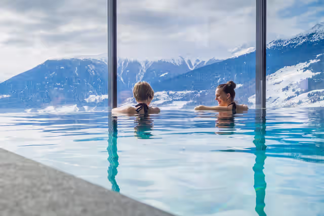 Therme in den Alpen