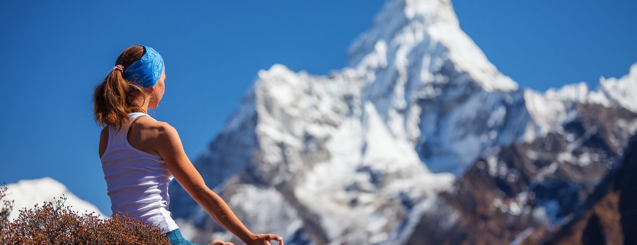 Yoga im Himalaya