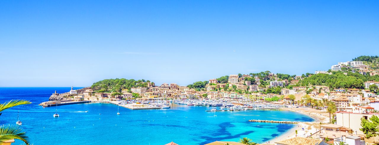 Schöne Ortschaft an der Küste für eine Ayurveda Kur auf Mallorca