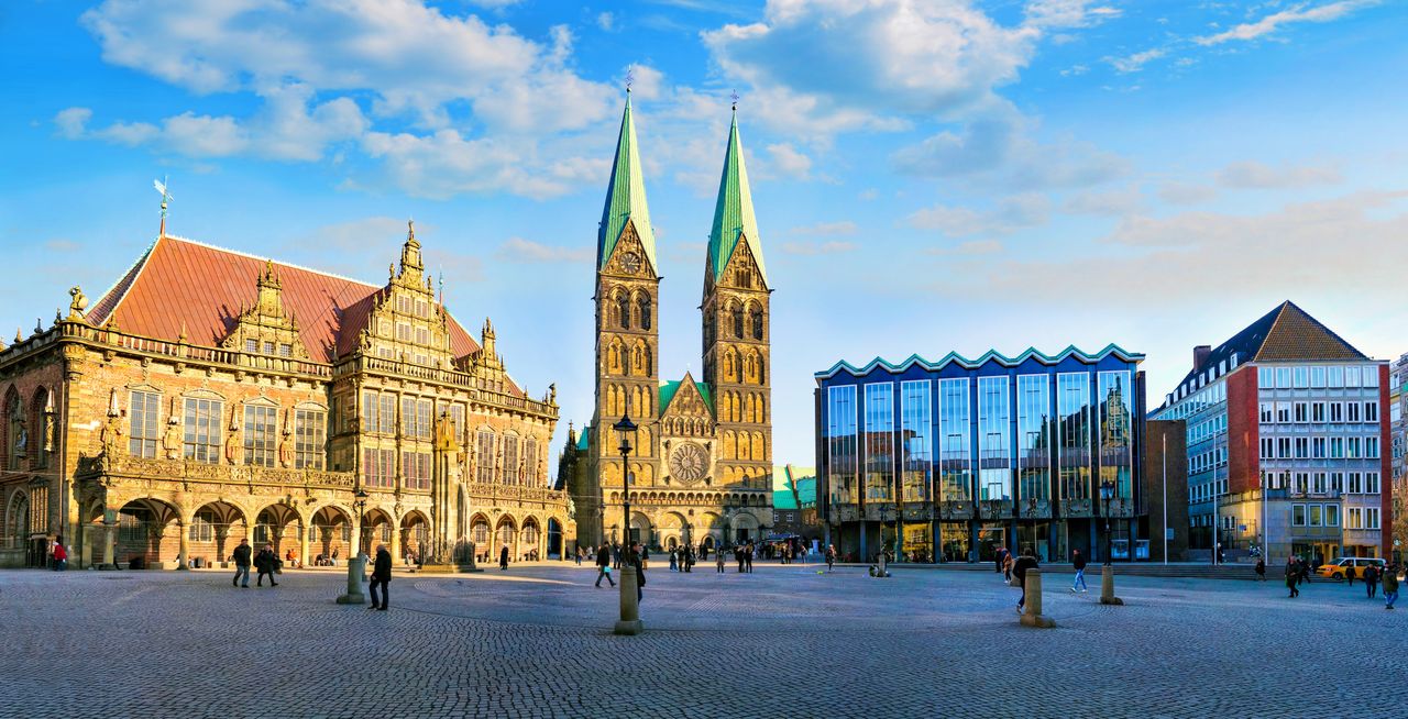 Marktplatz, Rathaus und Dom in Bremen