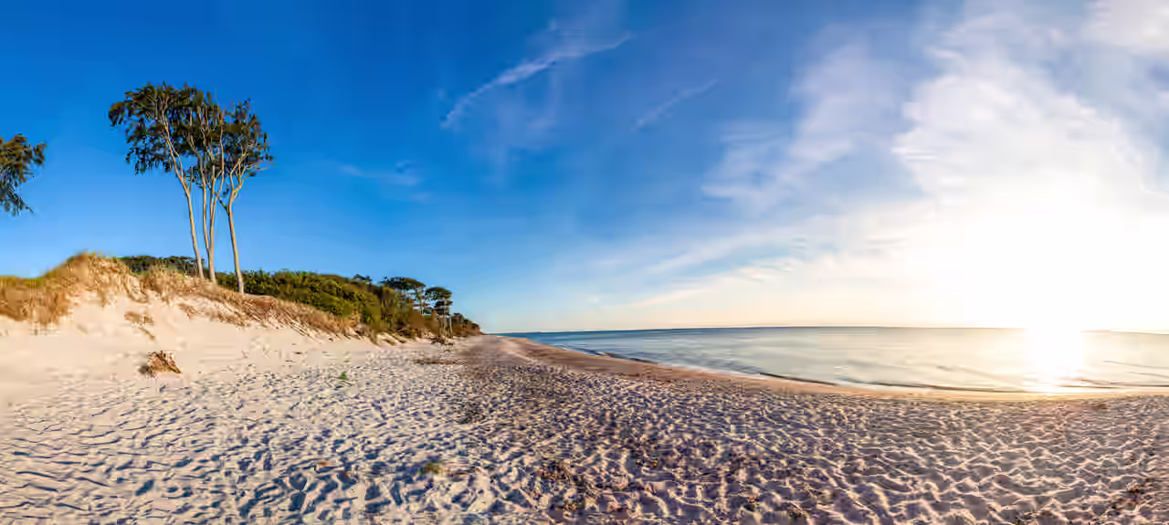 Der Strand der Ostsee im Retreat Urlaub
