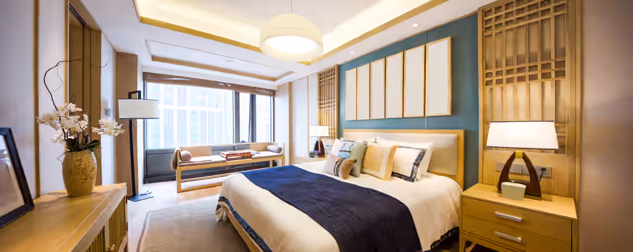Zimmer eines Boutique Hotels in Deutschland