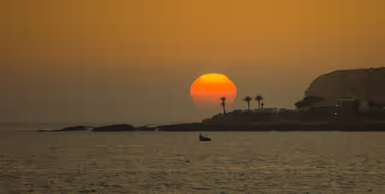 Sonnenuntergang in Agadir