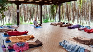 Yoga, Qi Gong och meditation hos Iliohoos i Pilion