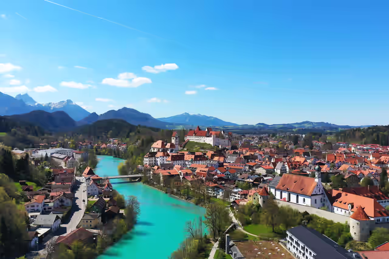 Landschaft in Süddeutschland