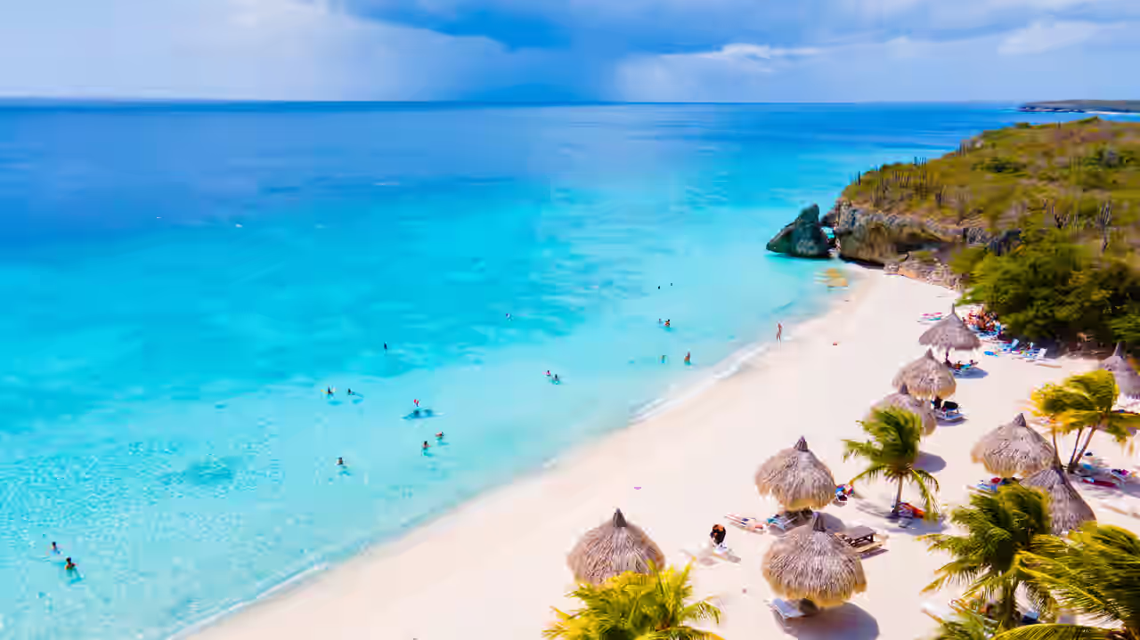 Strand in Curaçao