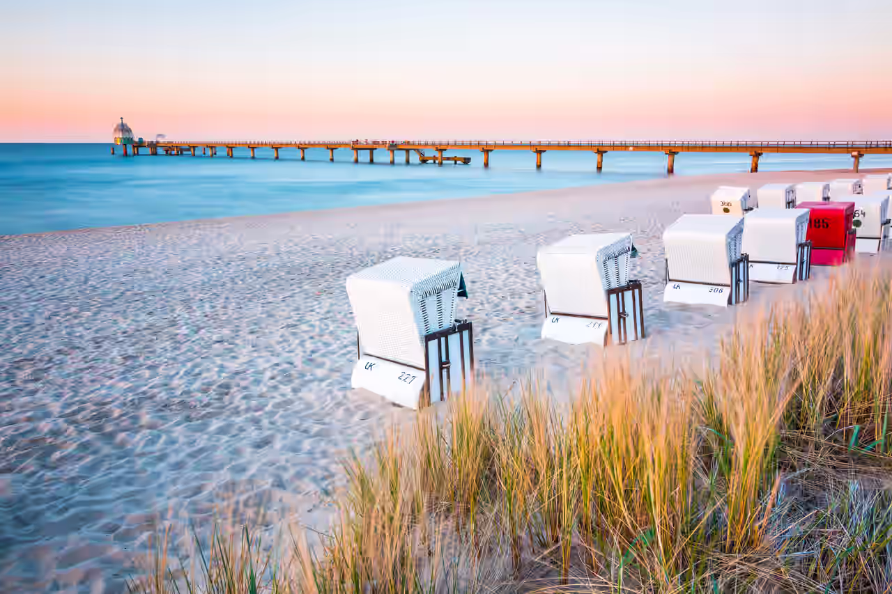 Strand bei Zinnowitz auf Usedom