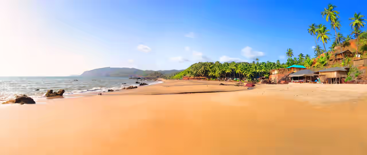 Strandküste Indien
