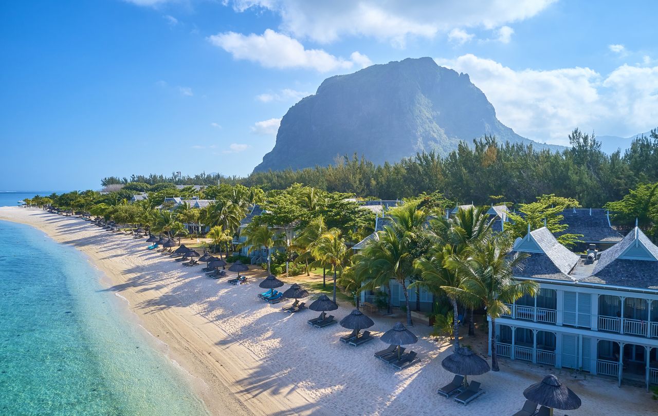Luxushotel am Strand von Mauritius
