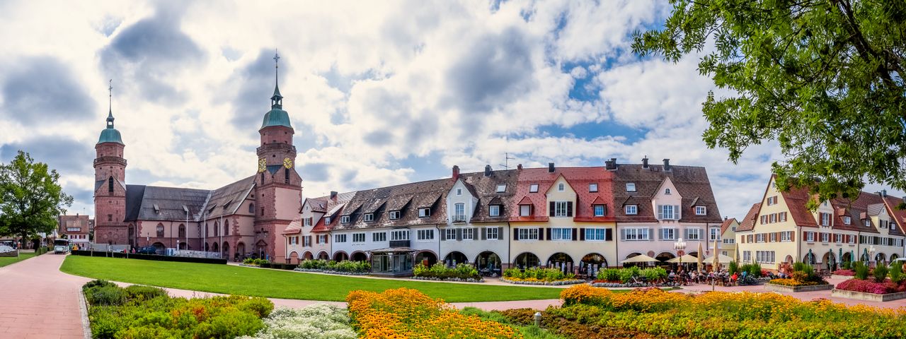Die Stadtkirche in Freudenstadt im Schwarzwald