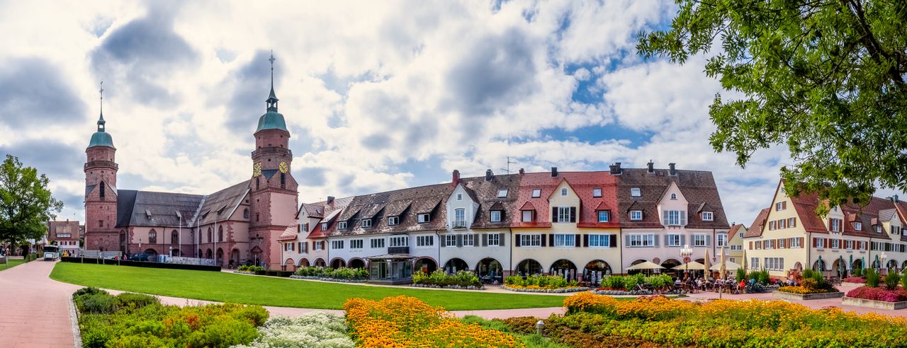 Die Stadtkirche in Freudenstadt im Schwarzwald