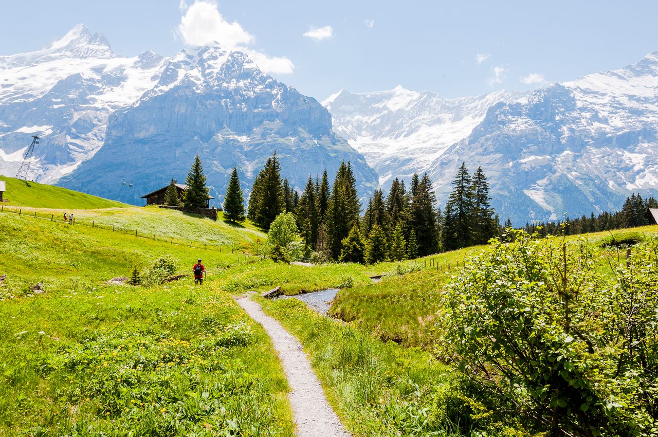 Berge in den Alpen
