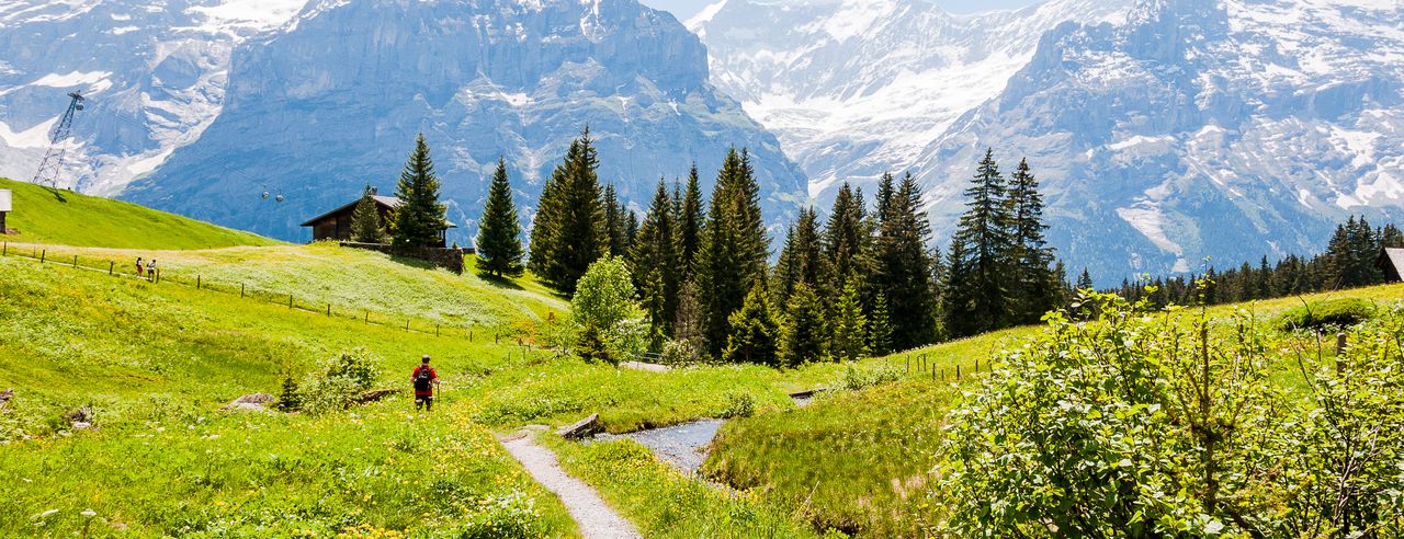 Berge in den Alpen