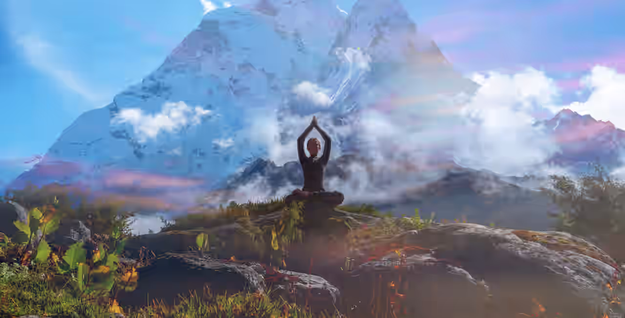 Yoga im Himalaya