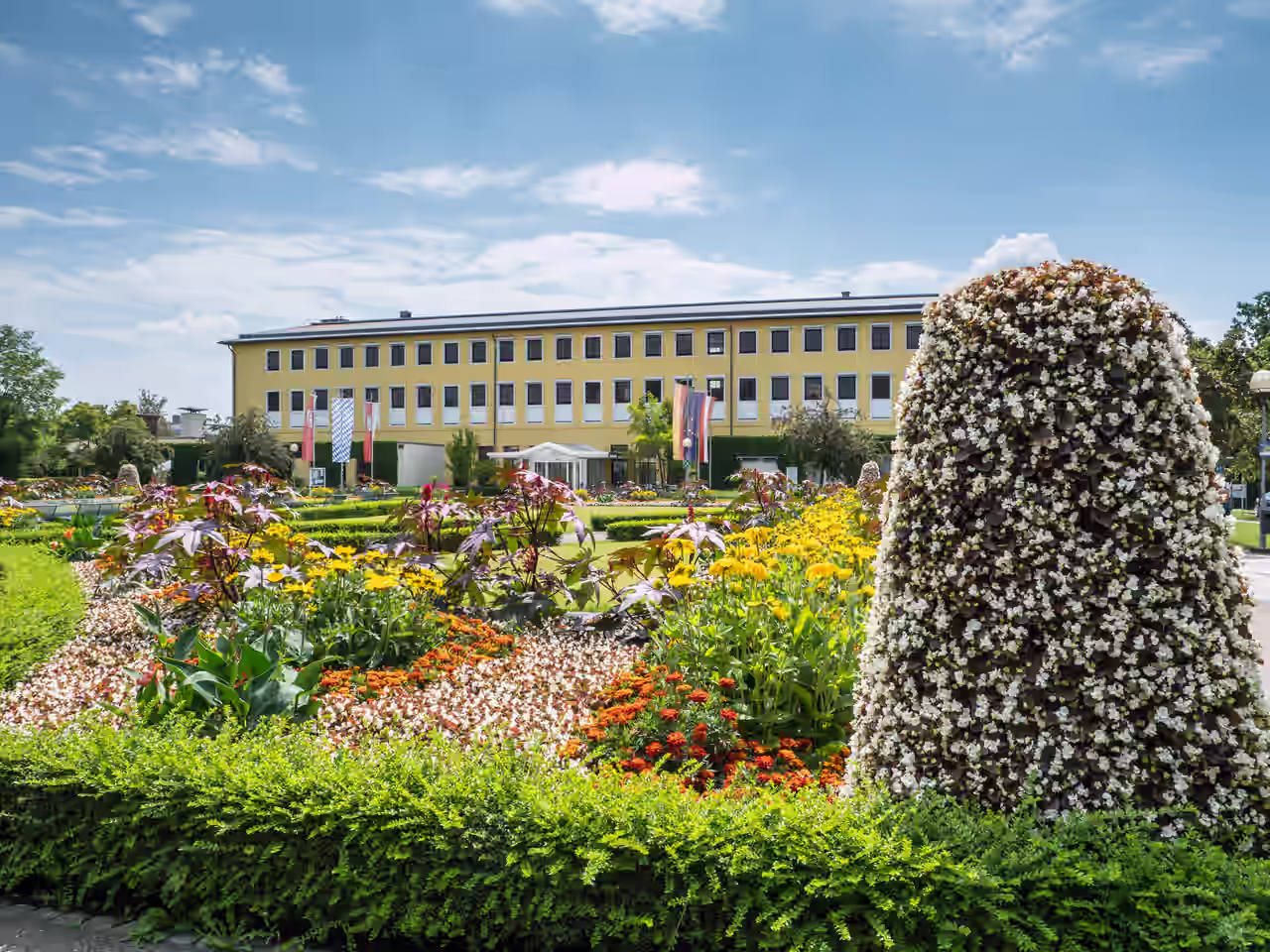 Therme und Kurpark in Bad Füssing