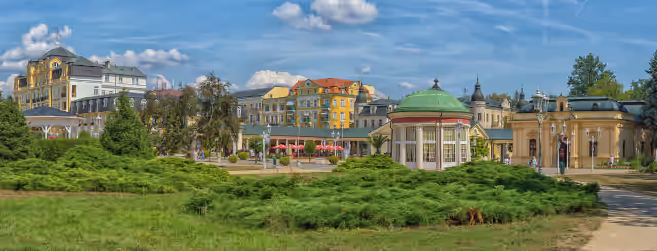 Blick auf Franzensbad