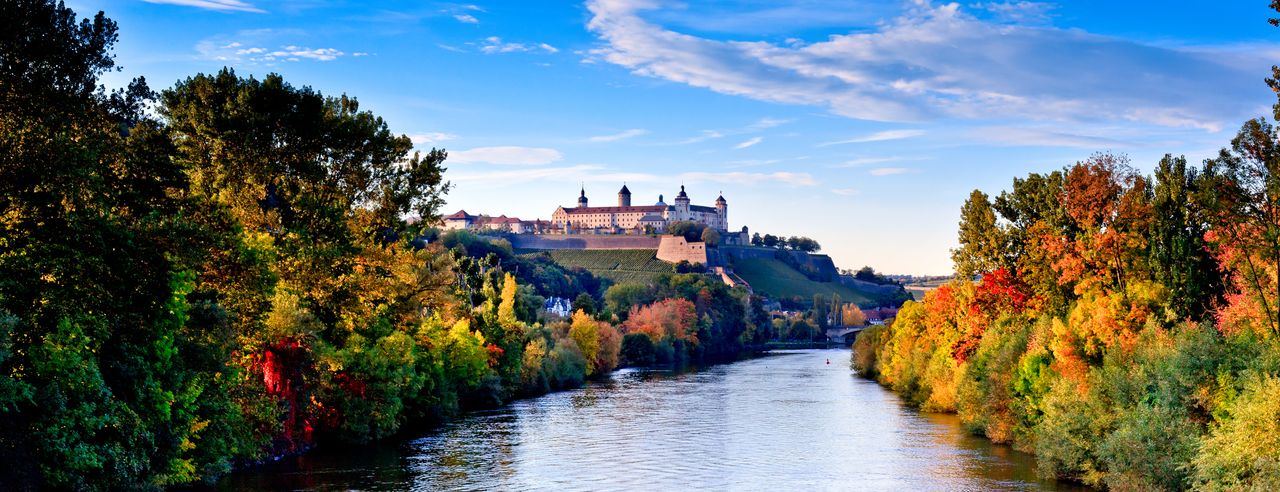 Festung Marienberg in Würzburg, bei einem Wellness Wochenende in Franken
