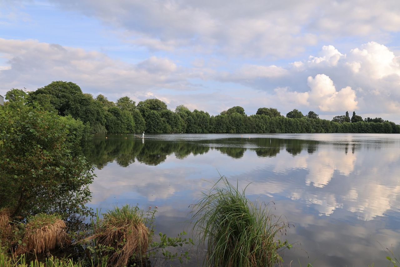 Blick auf den Rantzauer See bei Barmstedt