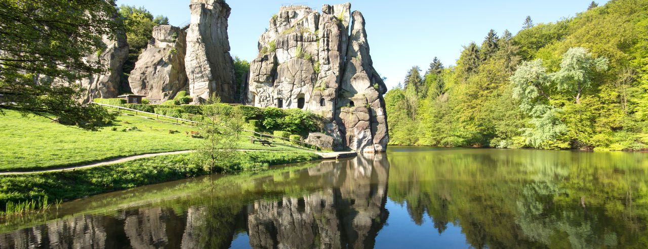 Externsteine, Teutoburger Wald, Deutschland
