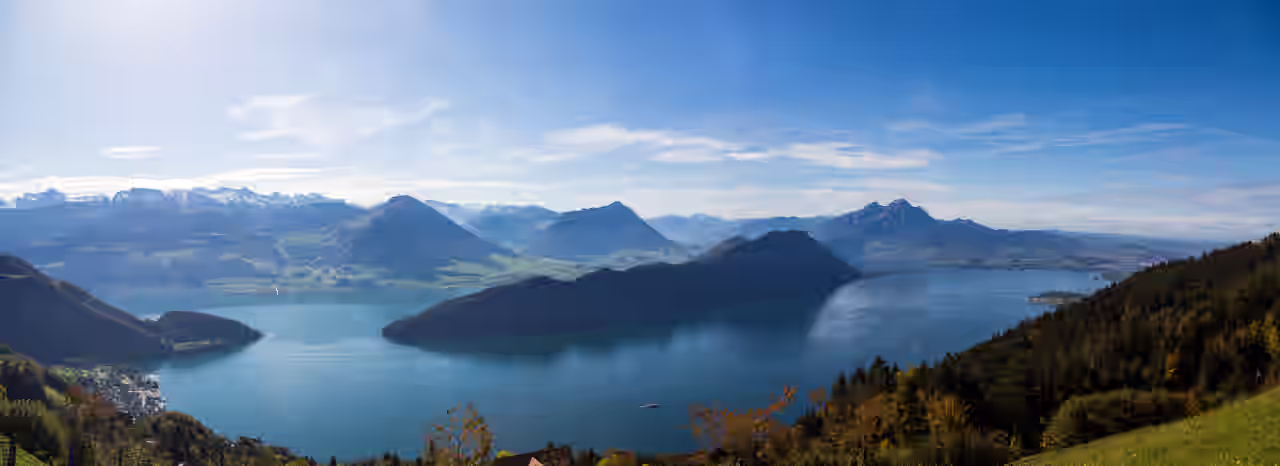 Blick auf den Vierwaldstättersee