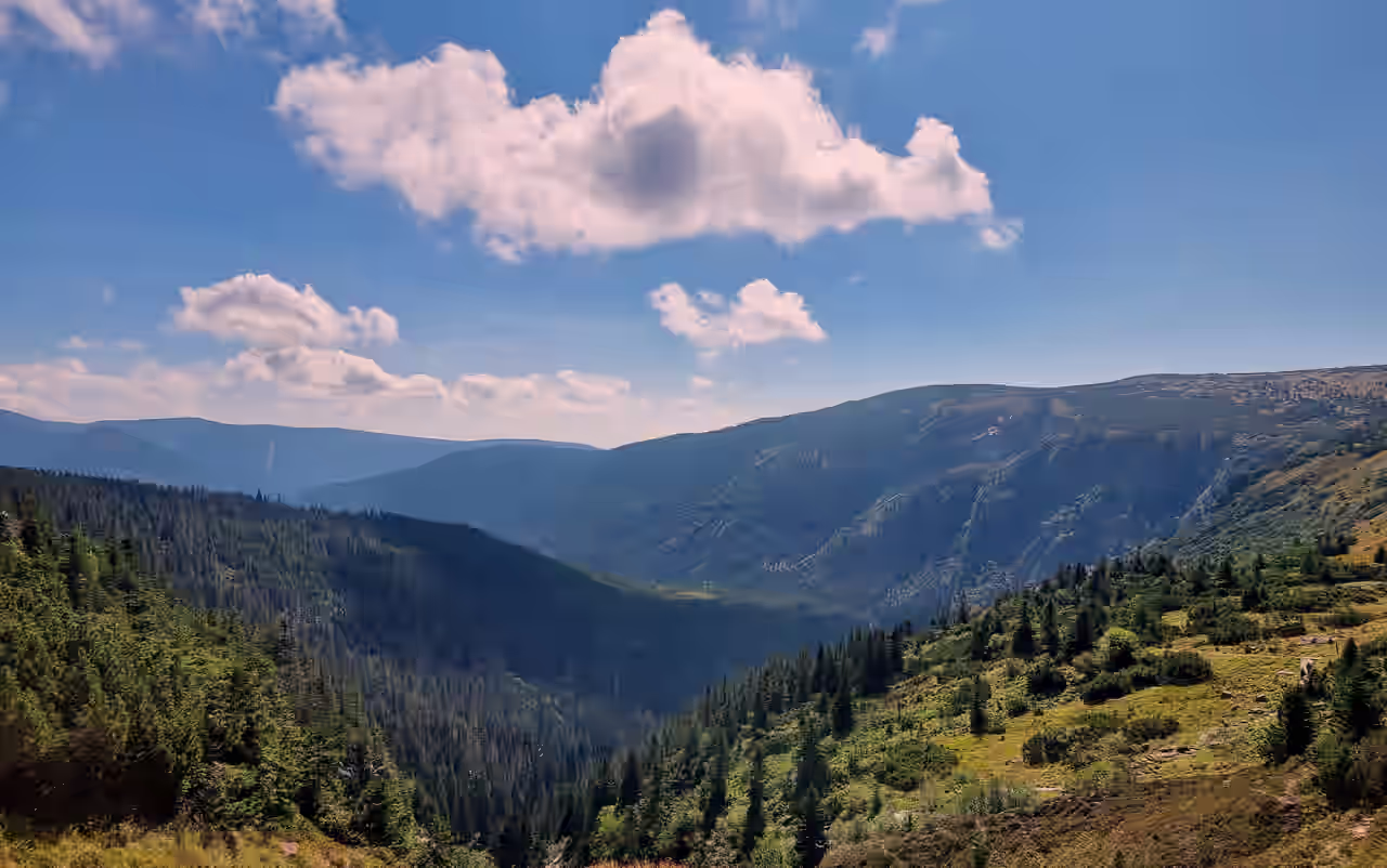 Landschaft im Riesengebirge