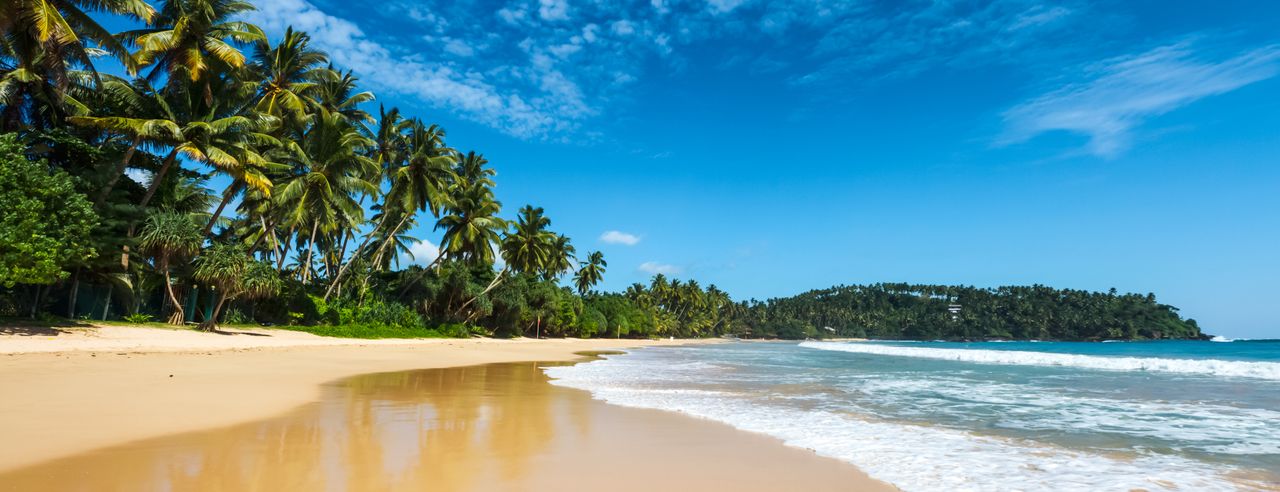 Traumstrand in Sri Lanka