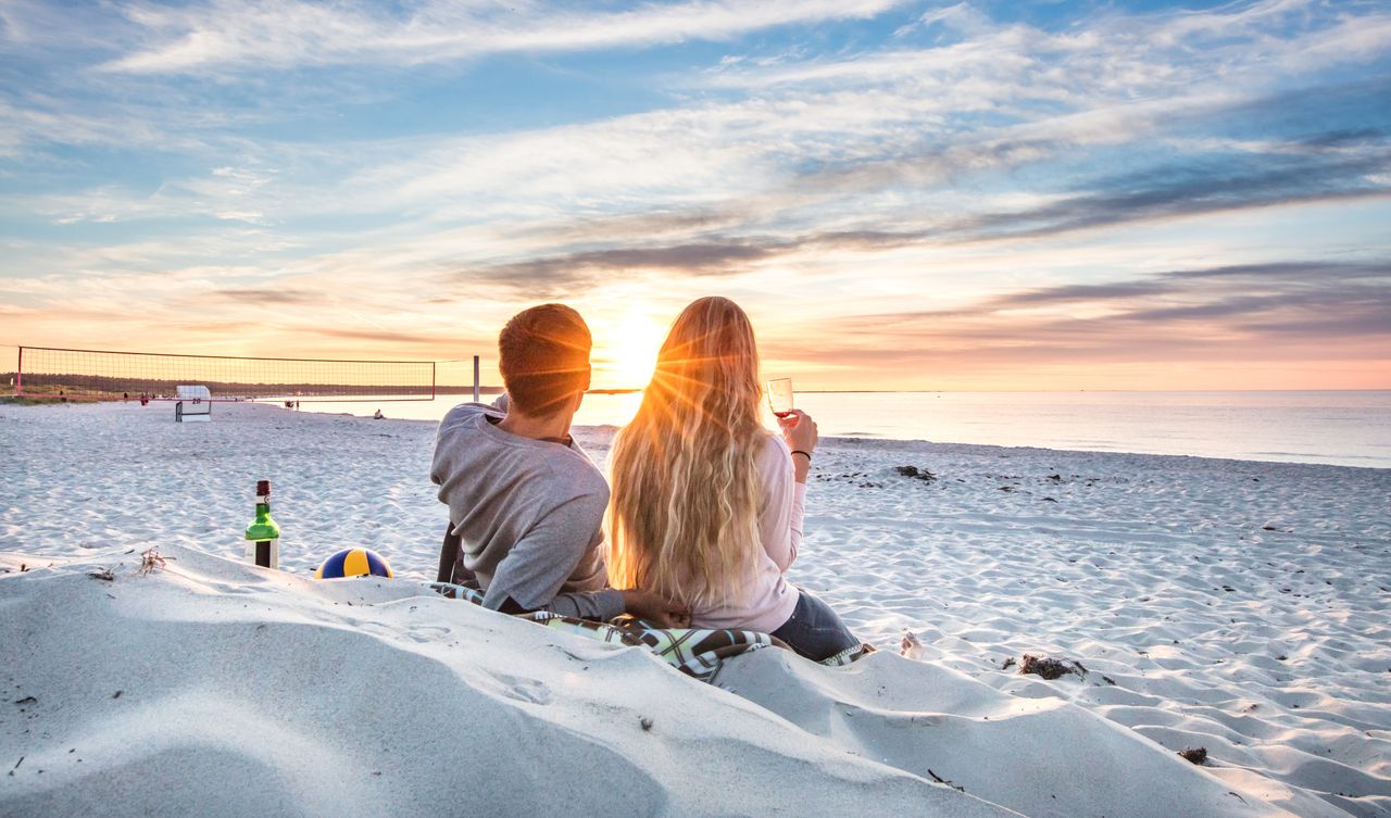 Flitterwochen an der Ostsee