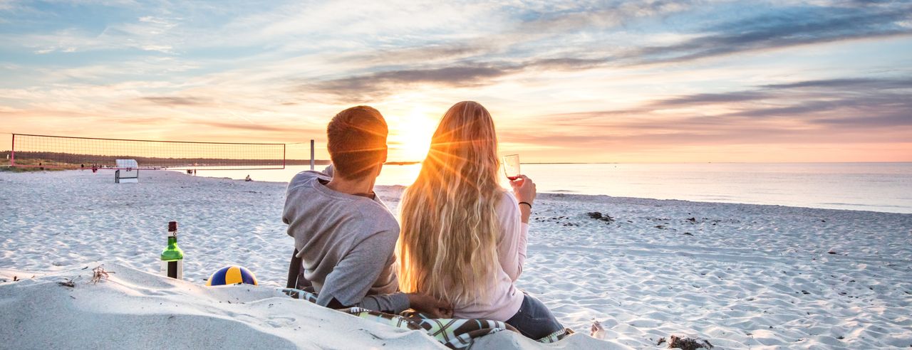 Flitterwochen an der Ostsee