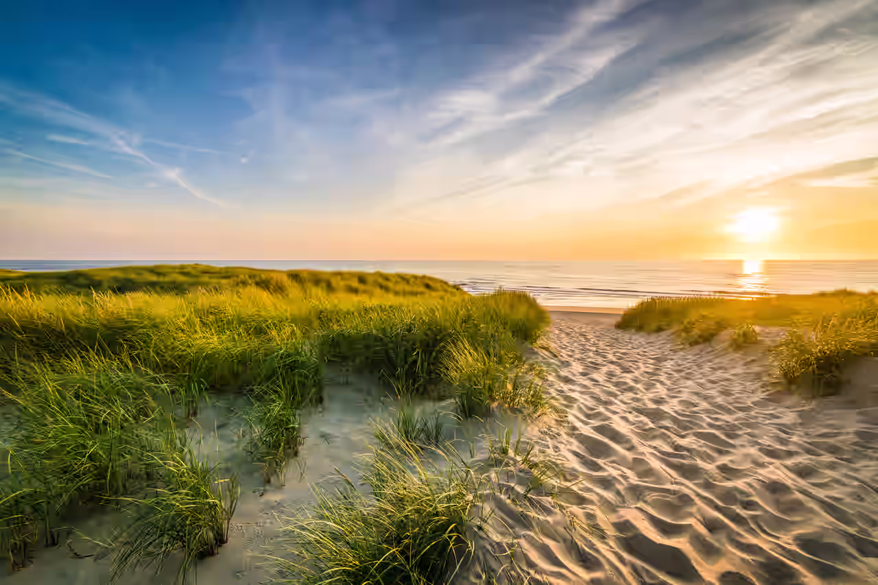Sonnenuntergang an der Ostsee