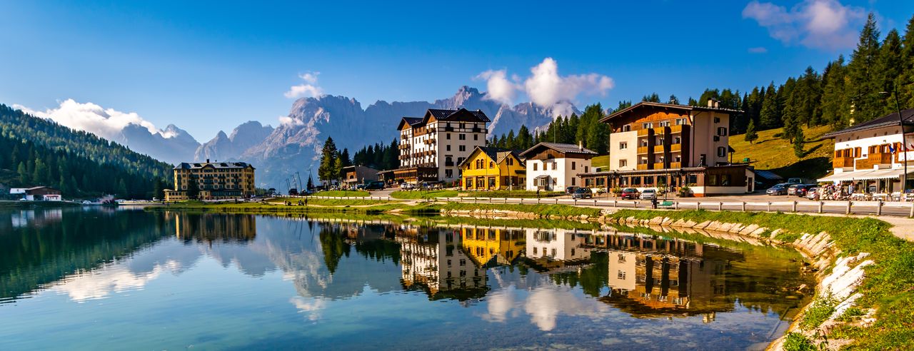 Hotel boutique junto a un lago en Italia