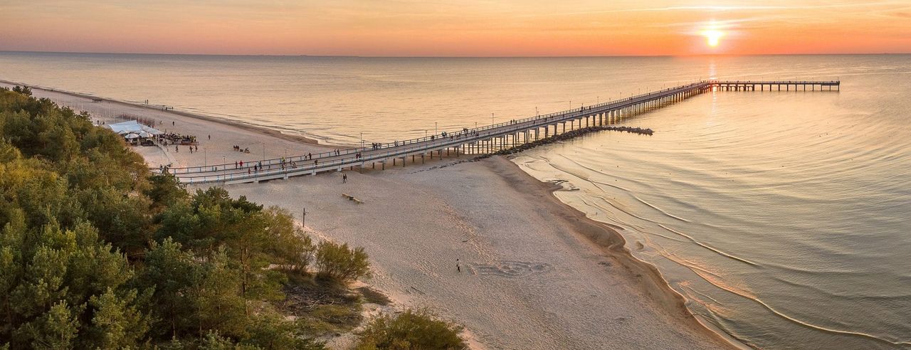 Kurort mit Strand in Litauen
