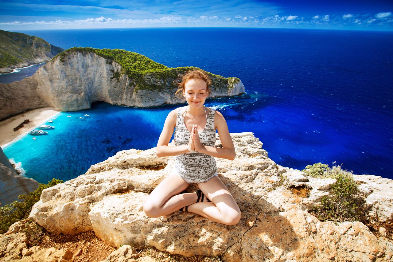 Yoga in Griechenland