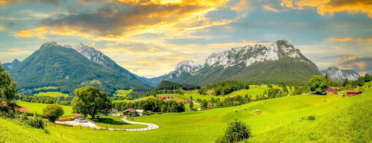 Wellnessurlaub im Berchtesgadener Land mit Blick auf die Alpen erleben