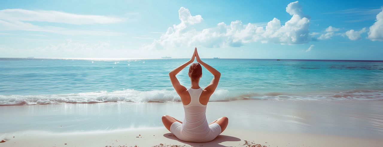 Yoga am Meer
