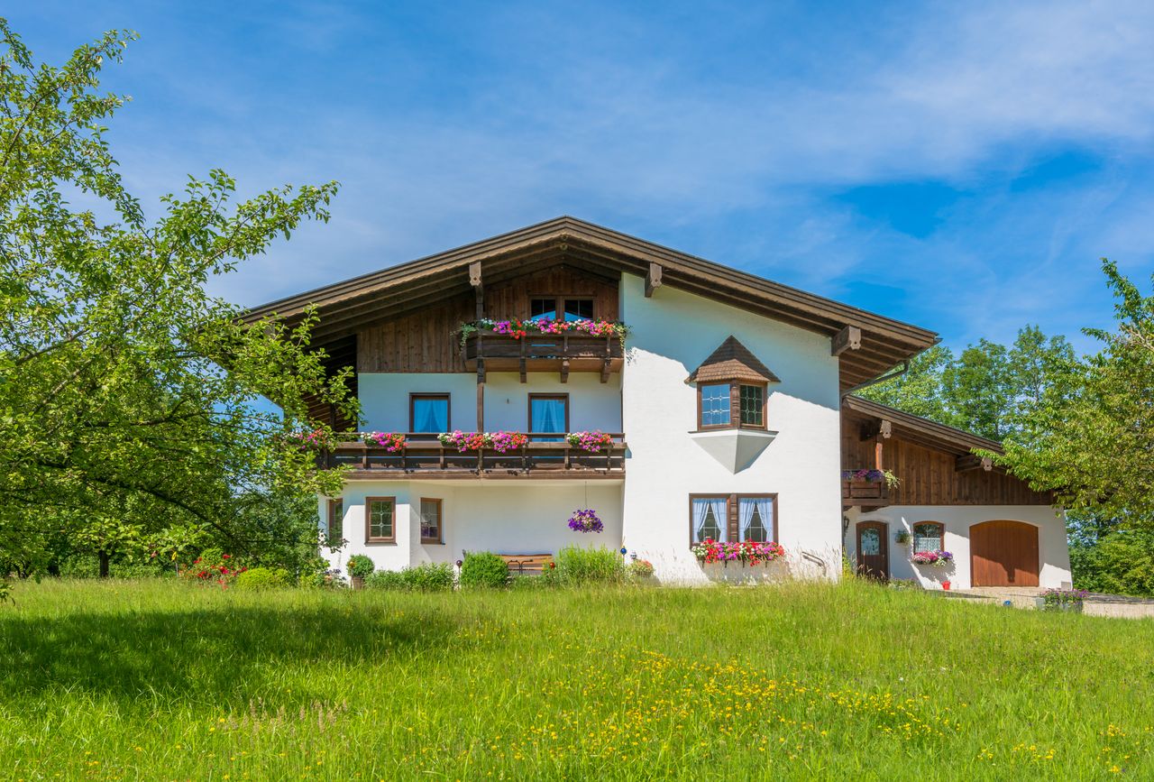 Ein kleines Hotel.