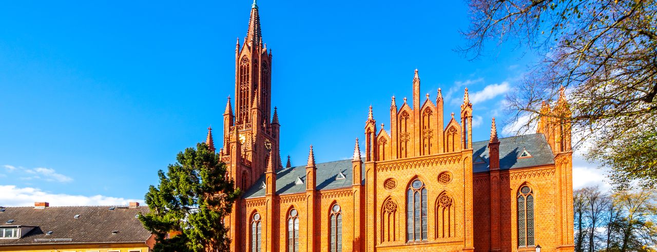 Blick auf ein Kloster