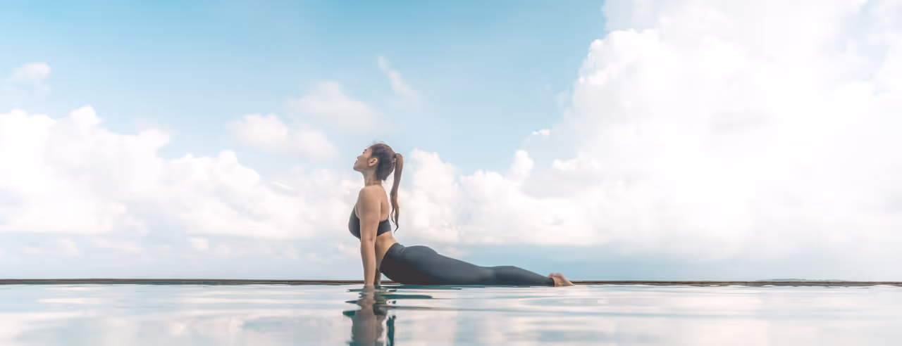 Kobra Yoga-Übung