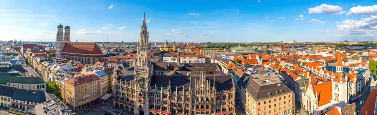 Panoramablick auf München