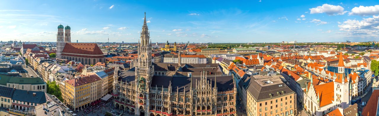 Panoramablick auf München