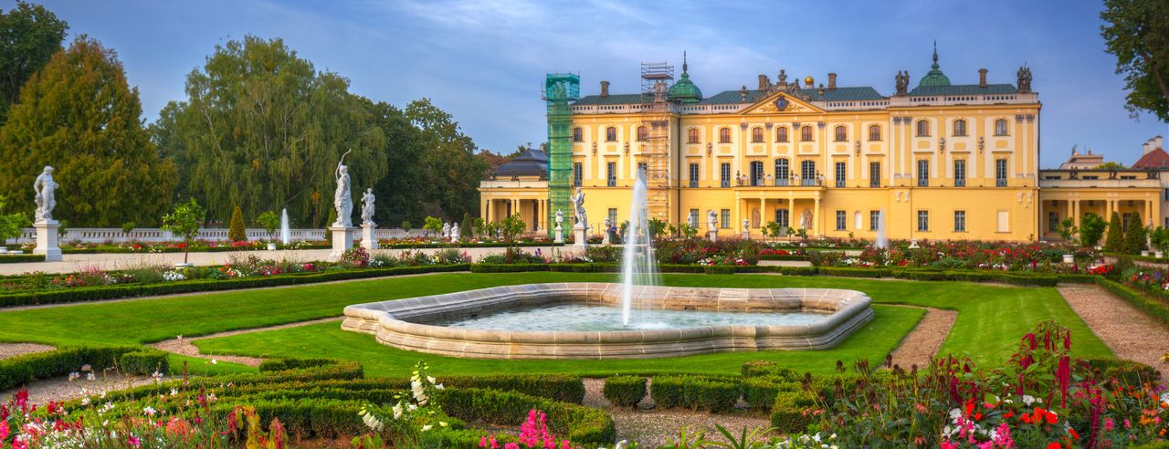 Der Branicki-Palast in Polen